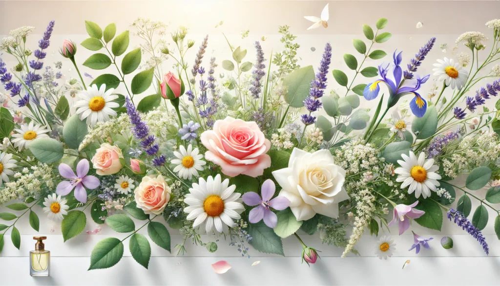 purity and organic beauty. The image should